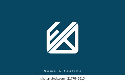 Alphabet letters Initials Monogram logo EB , BE