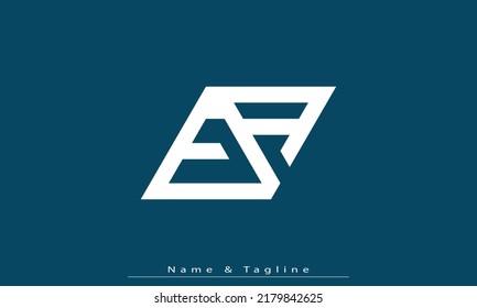 Letras alfabéticas Iniciales Monograma EA , AE