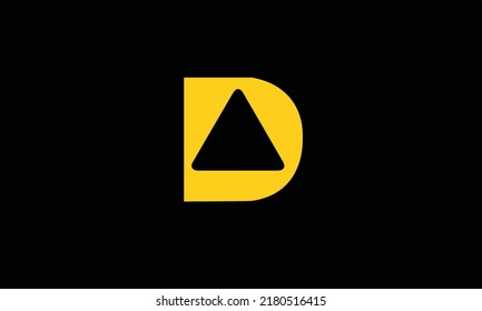 Alphabet letters Initials Monogram logo D