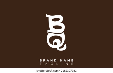 Alphabet letters Initials Monogram logo BQ, QB, B and Q