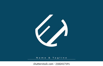 Alphabet letters Initial Monogram Logo FI , IF