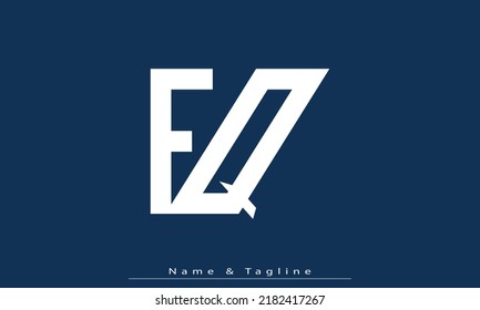 Alphabet letters Initials Monogram logo FQ , QF