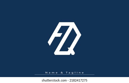 Alphabet letters Initials Monogram logo FQ , QF