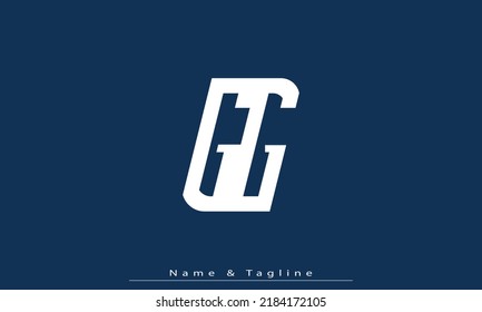 Alphabet letters Initials Monogram logo GG
