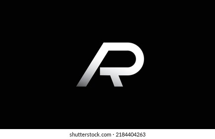Alphabet letters Initials monogram logo AR, RA,A and R