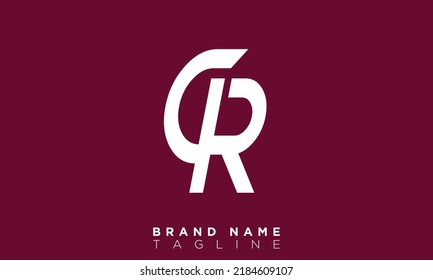 Alphabet letters Initials monogram logo CR, RC,C and R