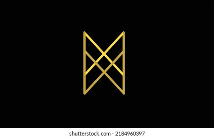 Alphabet letters Initials Monogram logo M'W' M 'W M and W