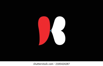 Alphabet letters Initials Monogram logo K 'HEART HEART' K HEARY AND K.