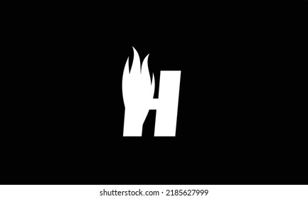 Alphabet Letters Initials Monogram Logo Hflame Stock Vector (Royalty ...