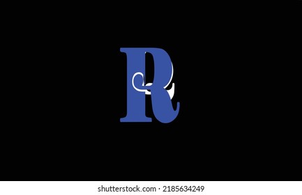 Alphabet letters Initial Monogram Logo Q' R'R' Q'Q AND R
