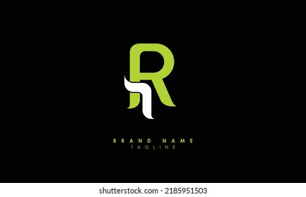 Alphabet letters Initials monogram logo AR, RA, A and R