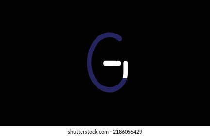 Alphabet letters Initials Monogram logo C G;G C C AND G