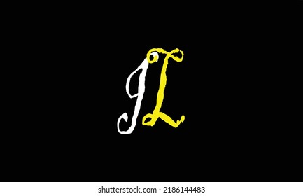 Alphabet letters Initials Monogram logo I'L 'L'I 'I AND L