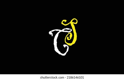 Alphabet letters Initials Monogram logo C S 'S'C 'C AND S