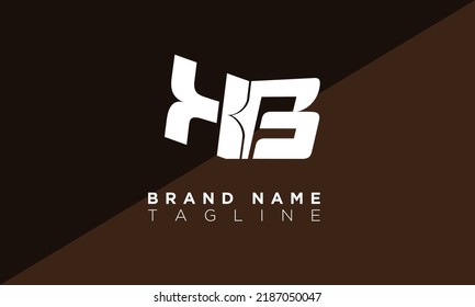 Alphabet letters Initials Monogram logo XB, BX, X and B