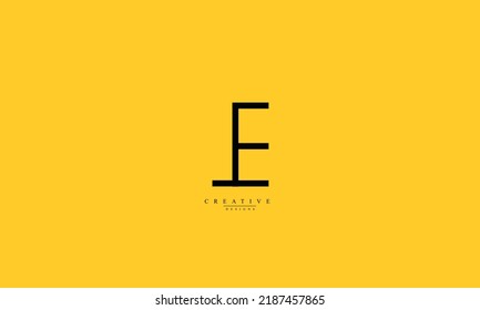 Alphabet letters Initials Monogram logo LE EL L E 