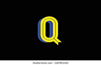 Alphabet letters Initials Monogram logo O'Q 'Q ;O ' Q ' AND O.