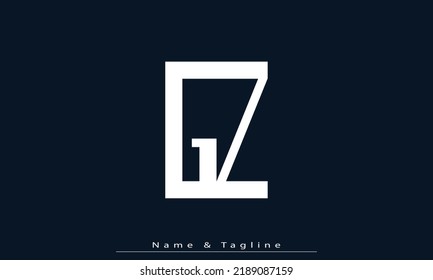 Letras alfabéticas Iniciales Monograma GZ , ZG