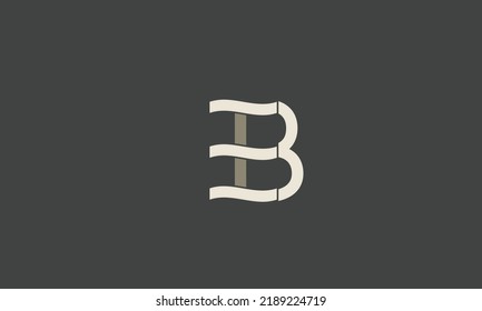 Alphabet letters Initials Monogram logo EB, BE, E and B
