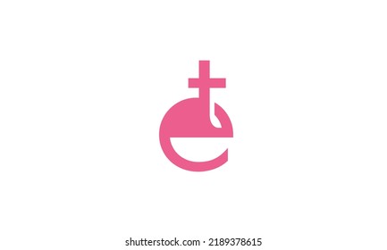 Alphabet letters Initial Monogram Logo ET, TE, E und T