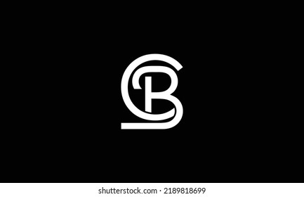 Alphabet letters Initial Monogram Logo CB, BC, C und B