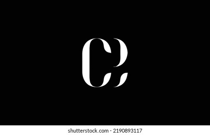 Alphabet letters Initials Monogram logo CG, GC, C and G