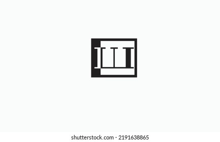 Letras alfabéticas Iniciales Logotipo Monograma LW, WL, L y W