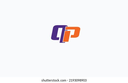 Alphabet letters Initials Monogram logo QP, PQ, Q and P