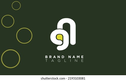 Alphabet letters Initial Monogram Logo GA, AG, G und A
