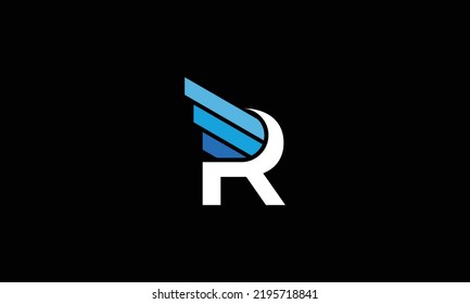  Alphabet letters Initials Monogram logo ER RE E R 
