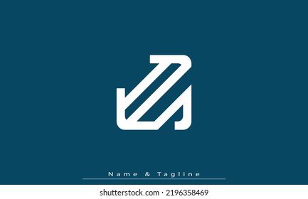Alphabet letters Initials Monogram logo IS , SI