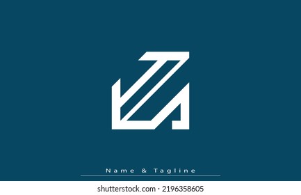 Alphabet letters Initials Monogram logo IS , SI