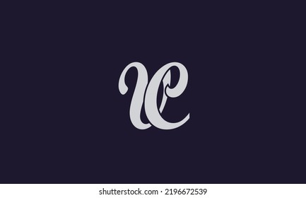 Alphabet letters Initials Monogram logo EU, UE, E and U