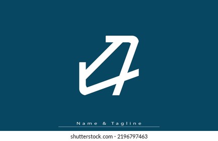 Alphabet letters Initial Monogram Logo IX , XI