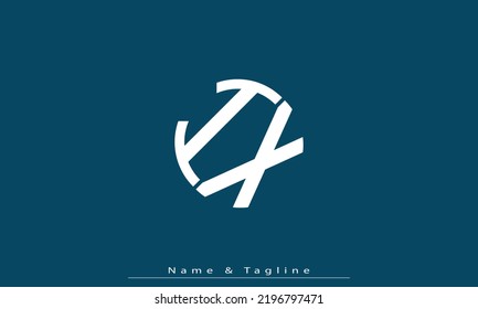 Alphabet letters Initial Monogram Logo IX , XI