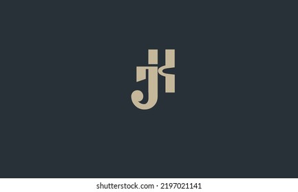 Alphabet letters Initials Monogram logo KJ, JK, K and J