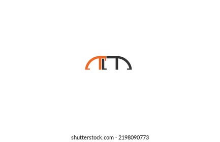 Alphabet letters Initial Monogram Logo NM, MN, N und M