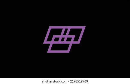 Alphabet letters Initials Monogram logo .modern tech .lorem design.