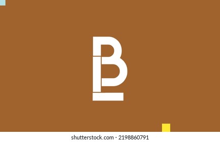 Alphabet letters Initials Monogram logo LB, BL, L and B