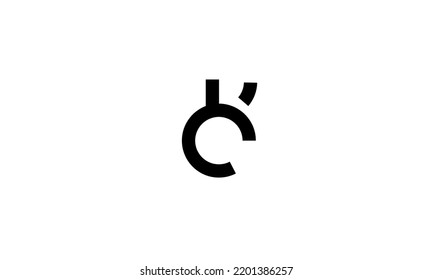 Letras alfabéticas Iniciales Monograma CK KC C K