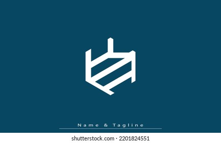 Alphabet letters Initial Monogram Logo KA, AK