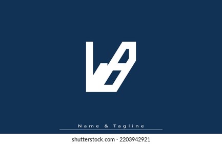 Alphabet letters Initials Monogram logo LB , BL