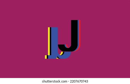 Alphabet letters Initials Monogram logo J L.L J. J and L