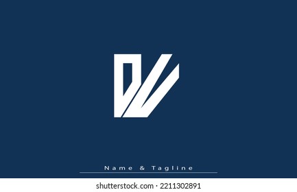 Alphabet letters Initials Monogram logo OV , VO