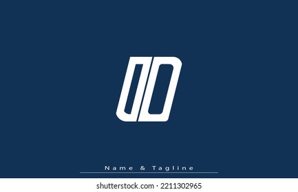 Alphabet letters Initials Monogram logo OO
