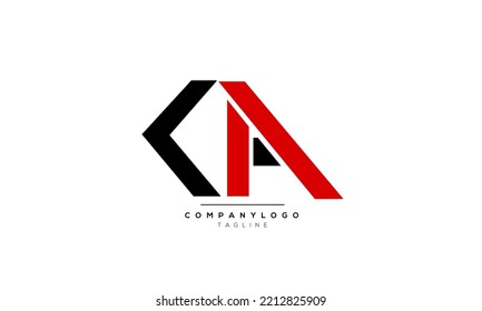 Alphabet letters Initials Monogram logo CA, CA INITIAL, CA letter
