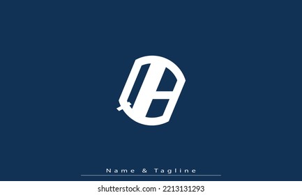 Alphabet letters Initials Monogram logo QB , BQ