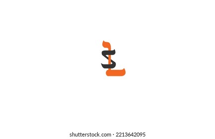 Alphabet letters Initials monogram logo LS, SL, L and S