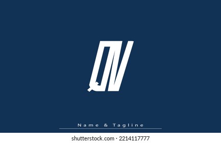 Alphabet letters Initials Monogram logo QV , VQ