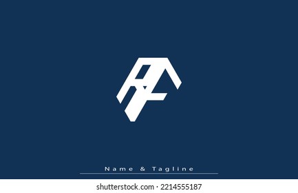 Alphabet letters Initials Monogram logo RF , FR
